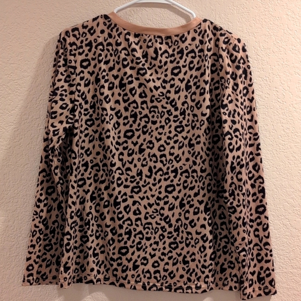 Lamibaby Animal Print Top Small New With Tags - Picture 3 of 6